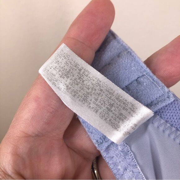 Wacoal First Instinct Full Figure Seamless Underwire Bra Blue 36D 855280 - Picture 5 of 5